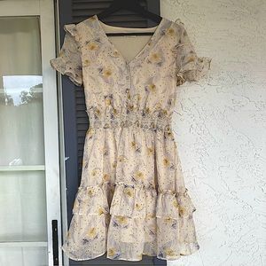 storia flowy floral dress